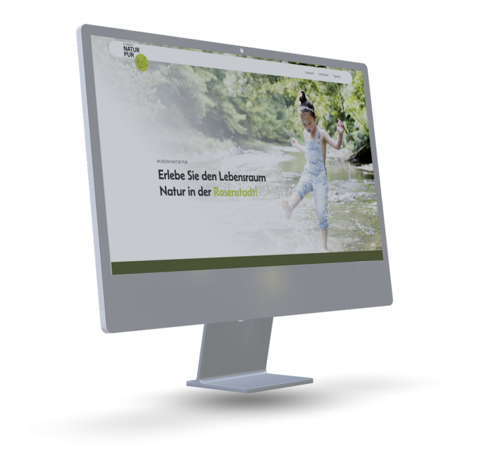 Museum NaturPur Mac Mockup